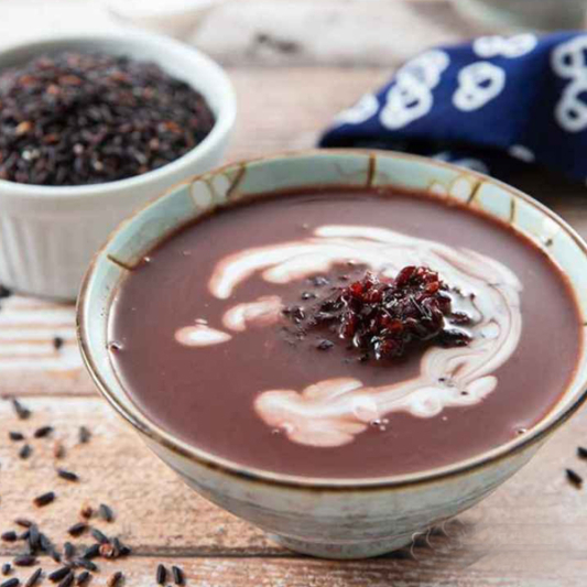 F18. Coconut Milk with Purple Rice