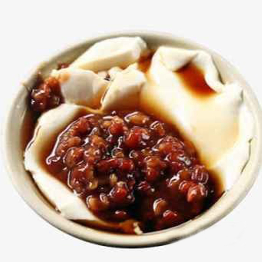 W4. Tofu Pudding with Red Bean