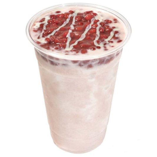 F17. Red Bean Smoothie with Coconut Milk & Sago
