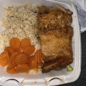 Hibachi Salmon