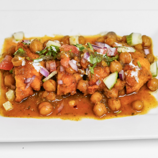Aloo Tikki Chaat