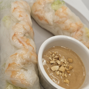 1. Shrimp Salad Roll (2 pcs)