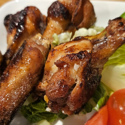 3. Chicken Wings (5 pcs)