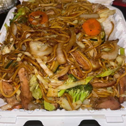 Chicken Yakisoba