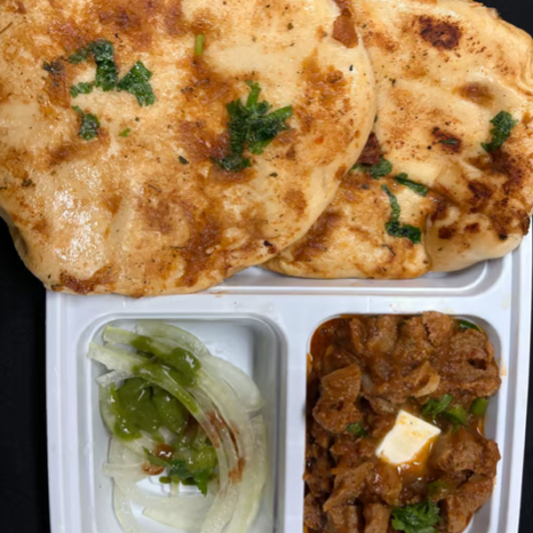 Nutri Kulcha with Naan Bread (2 pcs)