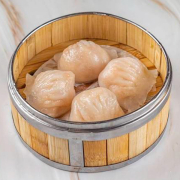 A1. Steamed Crystal Shrimp Dumplings XL 水晶蝦餃皇 XL