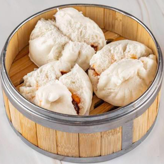 A5. Steamed BBQ Pork Buns 蜜汁叉燒包