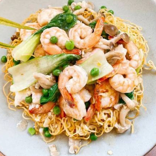 50A. Hong Kong Style Seafood Fried Noodles 港式炒麵海鮮