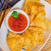 Crabmeat Rangoon (6 pcs) 蟹角
