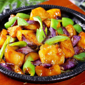 Three Fresh Vegetables Lunch Special 地三鲜盒饭