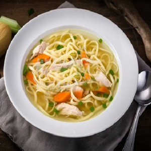 Chicken & Vegetables Noodle Soup 鸡汤面