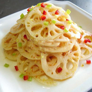 Stir-Fried Sour Lotus Root 醋溜藕片