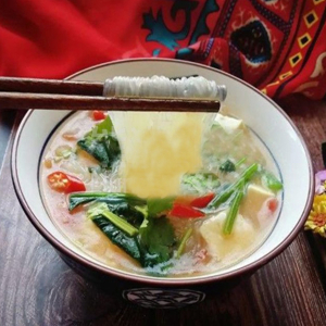Spinaised Fish Bean Curd & Vermicelli Soup 菜鱼豆腐粉丝汤