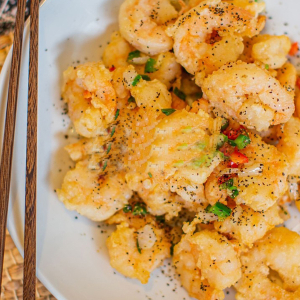 Salt & Pepper Shrimp (without Shell) 椒盐虾仁