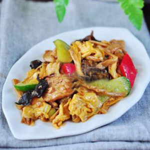 Mushu Pork Lunch Special 木须肉盒饭