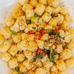 Salt & Pepper Tofu (Dinner Menu) 椒盐豆腐(晚餐)
