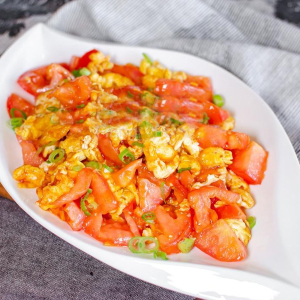 Stir-Fried Tomato & Egg 西红柿炒蛋