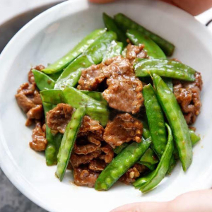 Snow Peas Beef (Dinner) 雪豆牛肉(晚餐)