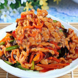 Fish Flavored Shredded Pork Lunch Special 鱼香肉丝盒饭