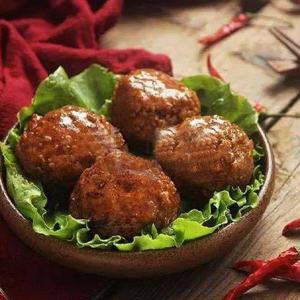 Stewed Pork Ball in Brown Sauce 红烧狮子头