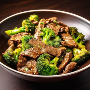 Beef with Broccoli (Dinner) 芥兰牛肉(晚餐)
