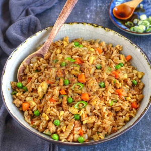 Pork Fried Rice 猪肉炒饭