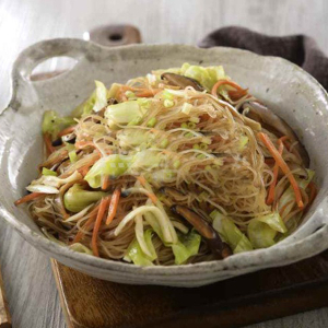 Vegetable Rice Noodles 素菜炒米粉
