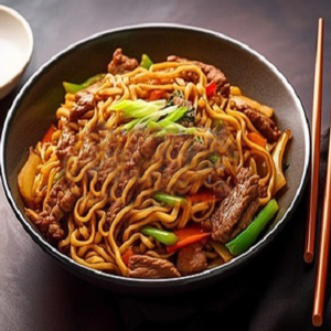 Beef Lo Mein 牛肉炒面