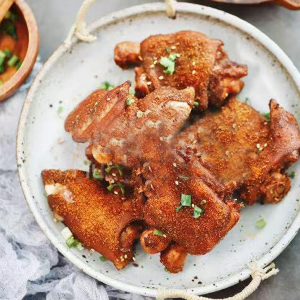 Roasted Pig Trotters with Cumin 孜然烤猪蹄