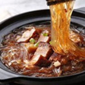 Braised Pork Belly with Vermicelli 红烧肉炖粉条