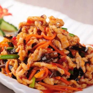Chicken with Garlic Sauce (Dinner Menu) 鱼香鸡 (晚餐)