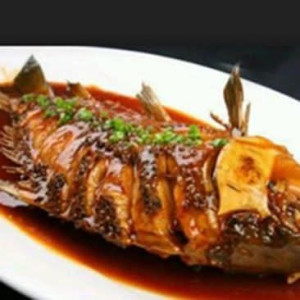Braised Red Profit Fish In Brown Sauce 红烧红利鱼