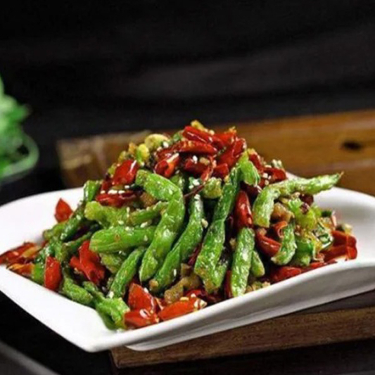 Saut&eacute;ed String Beans Szechuan Dinner 干煸四季豆