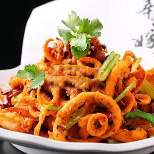 Stir-Fried Squid 干煸鱿鱼