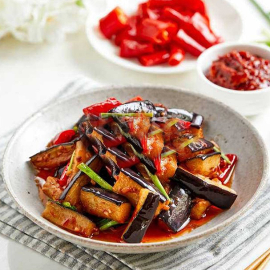 Fish Flavored Eggplant Lunch Special 鱼香茄子盒饭