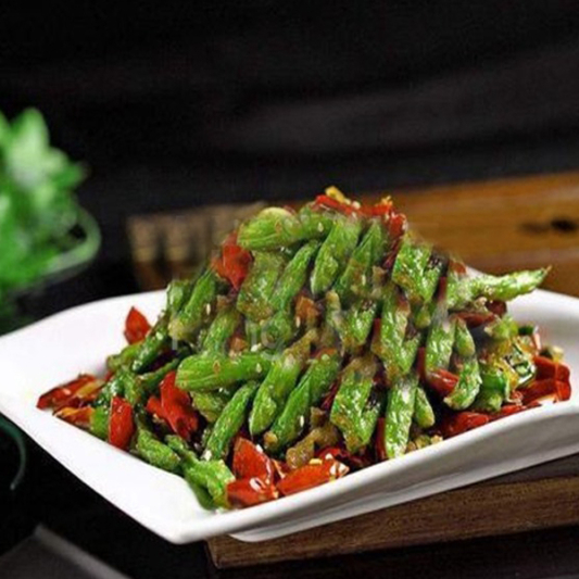 Sauteed String Beans (Dinner) 午煸四季豆(晚餐)
