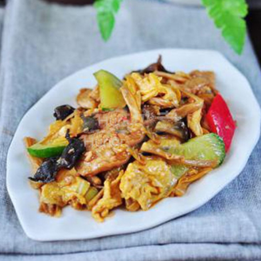 Northern Style Moo Shu Pork 木须肉