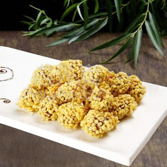 Deep-Fried Purple Sweet Potato with Oatmeal 香紫薯