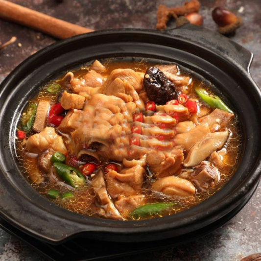 Braised Chicken in Melted Sugar Soy Sauce 糖色烧鸡