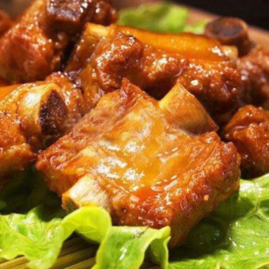 Spicy Pork Ribs Lunch Special 香辣排骨盒饭