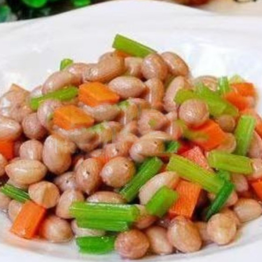 Celery & Peanut Salad 芹菜花生米捞拌