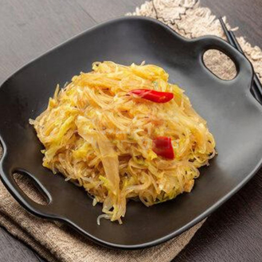 Stir-Fried Sauerkraut with Vermicelli & Pork Lunch Special 酸菜炒粉盒饭(有