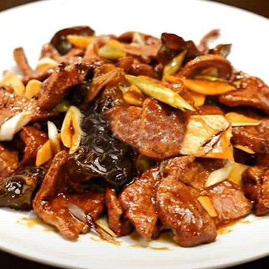 Liver Tip Lunch Special 熘肝尖盒饭