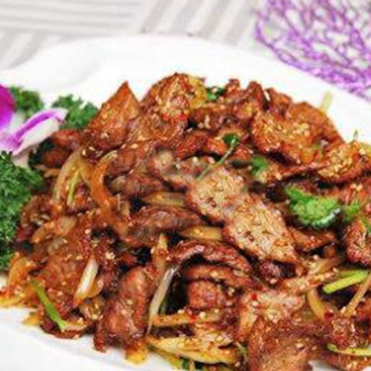 Cumin Flavored Beef Box Lunch Special 孜然牛肉盒饭