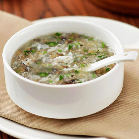 Ground Beef with Cilantro Soup 西湖牛肉羹