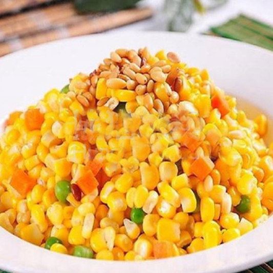 Sweet Corn & Pine Nuts 松仁玉米