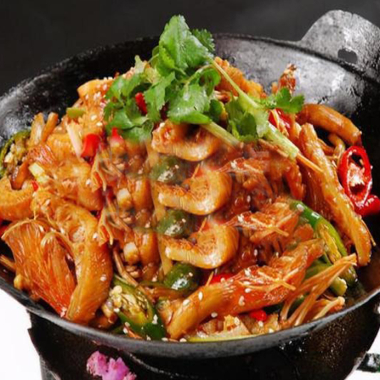 Beef Triple with Chili Pot 干锅牛肚