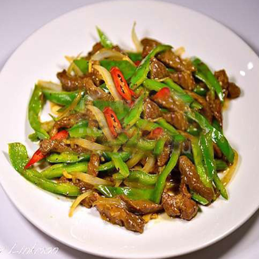 Green Pepper Beef (Dinner) 肯椒牛肉(晚餐)