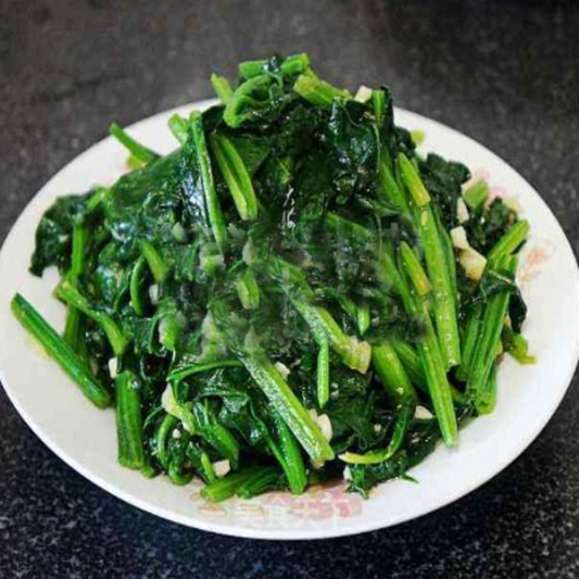 Stir-Fried Spinach with Garlic 蒜蓉菠菜