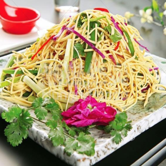 Stir-Fried Dried Tofu 拌干豆腐